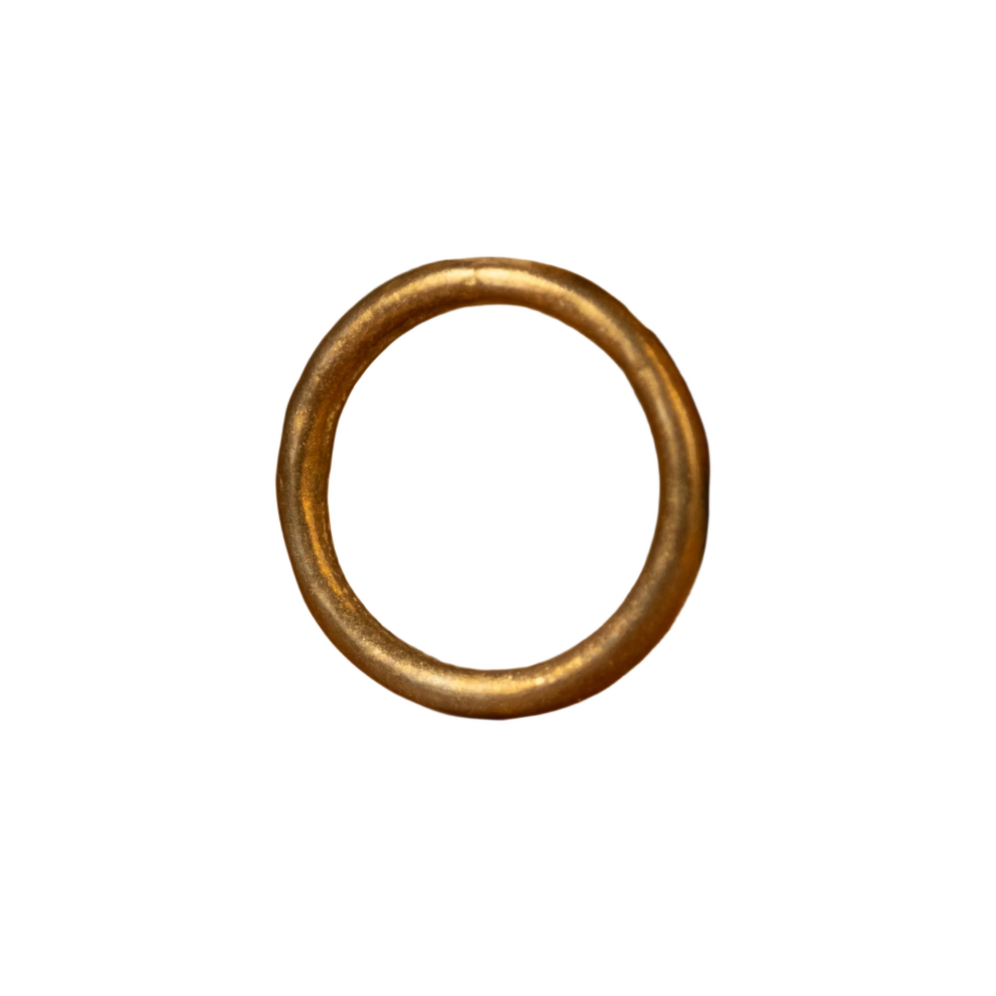 Solid Brass Ring: Cast